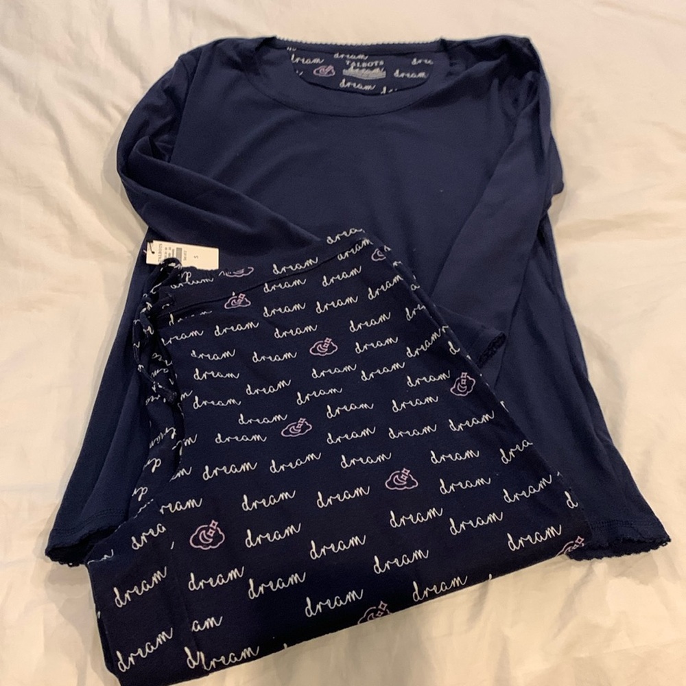 NWT Talbos pj set. Long sleeve top and long pants